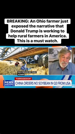 BREAKING: An Ohio farmer just exposed the narrative that Donald Trump is working to help rural farmers in America. This is a must watch. | Democratic Wins Media