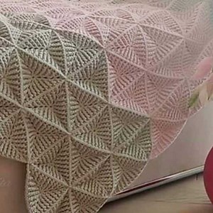 Beautiful Afghan Pattern | Crochet and Knit with Ambercraftstore