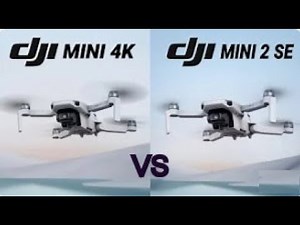 Dji Mini 4K VS DJI Mini 2 SE comparison and difference!