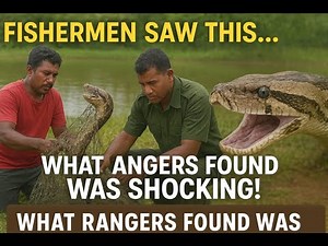 Python Trapped in Fishing Net — You Won’t Believe What Happens Next