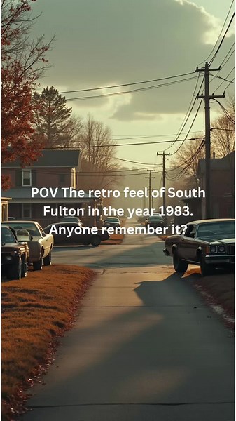 POV The retro feel of South Fulton in the year 1983. South Fulton is a city in Fulton County, Georgia, USA. It is located in the Atlanta metropolitan area, southwest of downtown Atlanta. The city was officially incorporated in 2017, making it one of Georgia’s newest cities. South Fulton includes several communities that were previously unincorporated parts of Fulton County. #RetroWave80s #BackToThe80s #80sVibeNation #Totally80sVibes #Vintage80sFever #NeonNostalgia #80sMixMaster #FlashbackFrenzy 