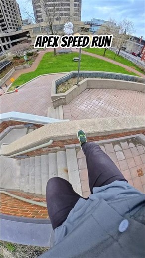 Portage Speed Run ASR #parkour #apexspeedrun #portage #ottawa #gatineau