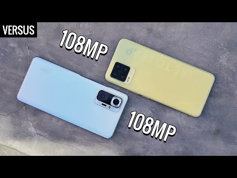 Redmi Note 10 Pro vs realme 8 Pro: Duel Camera 108MP!!