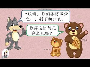 一年级 KSSR Semakan 数学 单元三分数【解决问题】