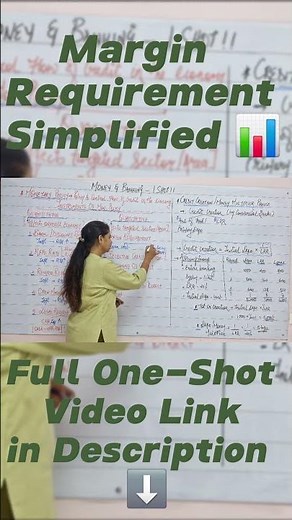 🎯 Margin Requirement | Money and Banking Class 12 Economics Shorts | Quick Revision