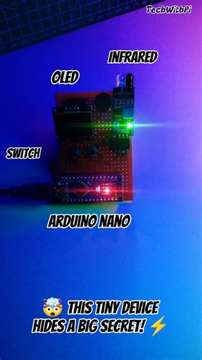 TechWithPi on Instagram: "IR Sensor RPM Meter with Arduino Nano & OLED ⚡ | Measure Motor Speed Like a Pro! arduino nano rpm meter ir sensor motor speed oled display rpm arduino speed measurement arduino rpm project ir sensor speed counter arduino motor speed meter arduino ir sensor rpm code oled rpm display diy rpm counter arduino motor speed measurement arduino arduino nano oled projects"