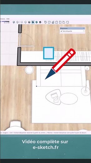 ✨ Plan 2D sur SketchUp un projet de A à Z ! ✨📐 #sketchup
