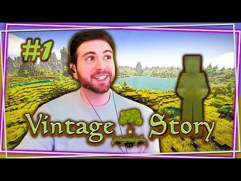 MINECRAFT VINTAGE STORY: Así es el MINECRAFT mas REALISTA #1