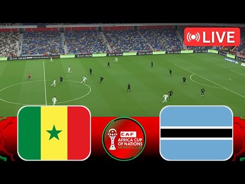 Sénégal vs Botswana | Coupe d'Afrique des Nations 2025 CAF | PES 21 Simulation Gameplay