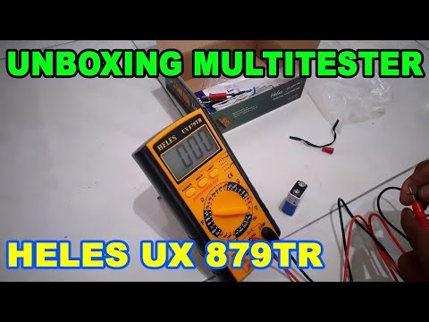 Unboxing tester Heles UX 879 TX