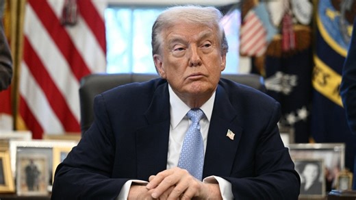 Trump's approval rating takes a hit in his first year back in office