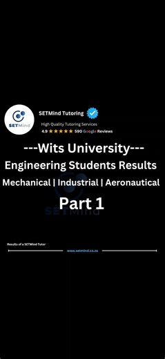 Engineering Results Part 1 | Wits University | SETMind #engineering #students #studentlife #short