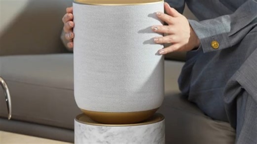 今天给大家看点高级货，大理石底座的蓝牙音箱Balance！