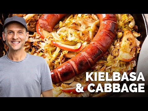 Kielbasa with Cabbage & Apple | Perfect Fall Weeknight Meal