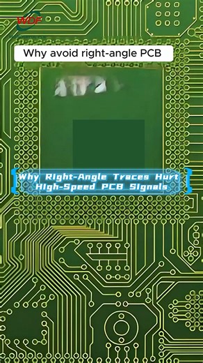 Wonderful PCB on Instagram: "Right-angle routing may look clean — but in high-speed designs, it creates impedance shifts, discontinuities, and EMI spikes. Smooth curves or 45° routing deliver cleaner signals, stable integrity, and better performance. #WONDERFULPCB #HighSpeedDesign #SignalIntegrity #PCBLayout #EMI #PCBDRC #HardwareDesign #PCBRouting"