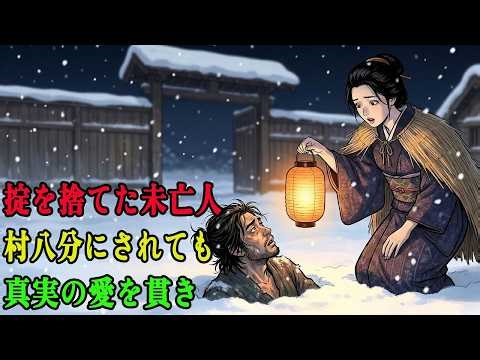 密通の濡れ衣を着せられ、村中から迫害された未亡人と作男。逃げずに立ち向かった二人に、山の神が下した驚愕の結末 | 野談 | 伝説 | 昔話 | 説話 | 民話