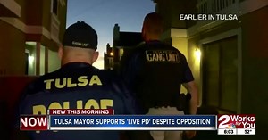 Tulsa mayor supports "Live PD" despite opposition