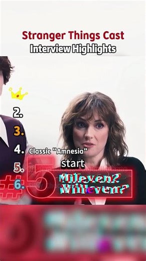 Stranger Things Cast's Most Unhinged Interview Moments #strangerthings #strangerthings5