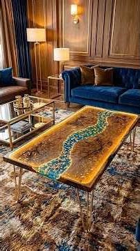 Building a LUXURY LED Epoxy River Table 🌊