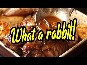 Juicy Roasted Rabbit with Garlic and Herbs | Easy Traditional Recipe