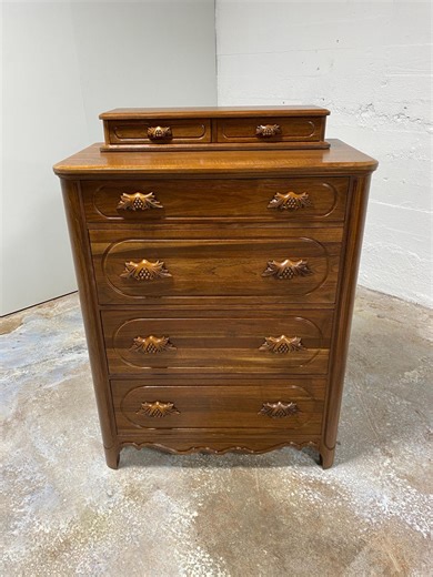 Davis Cabinet Co Lillian Russell Solid Walnut Chest of Drawers - Etsy