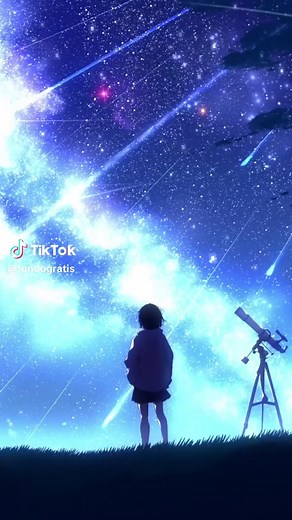 Fondo Animado Cielo Estrellado para TikTok