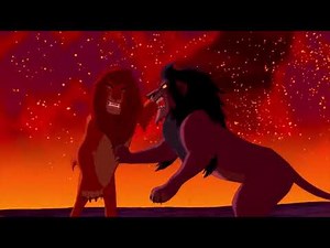 The Lion King - Simba vs scar (Swedish)