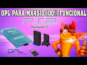 Open PS2 loader para MX4SIO que funciona 100%