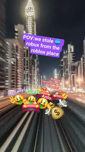 POV: We stole inf Robux #roblox #robux #trend #friends