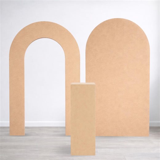 MDF Sailboard, Open Arch & Rectangle Plinth Bundle | Event Decor Set | Foldable Options Available - Etsy