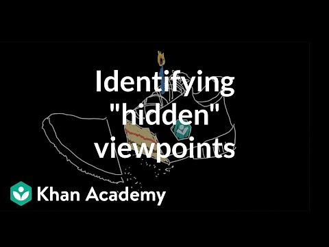 Identifying "hidden" viewpoints | Reading | Khan Academy