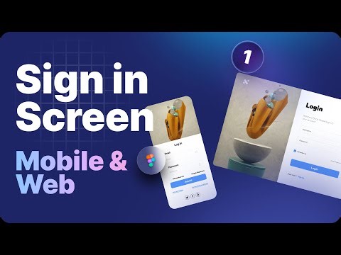 Episode 1: How to Design a Responsive Sign-In Form in Figma (Web + Mobile)