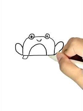 Draw a Cute Frog 🐸