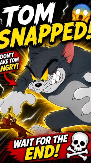 Tom Finally Lost It 😂 | Funny Tom & Jerry Moments #funnyshorts #tomandjerry #animation #cartoon