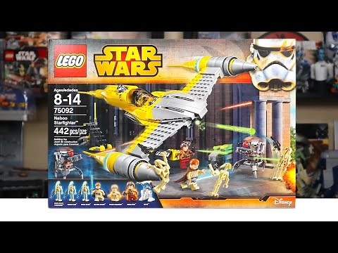 LEGO Star Wars 75092 NABOO STARFIGHTER Review! (2015)