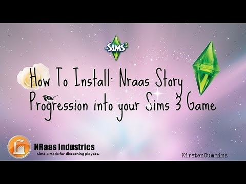 How to install: Nraas StoryProgression into The Sims 3