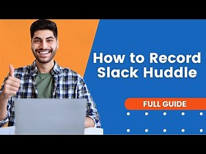 How to Record Slack Huddle | Slack Tutorial