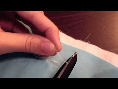 Burying Thread Tails - Beginner's Quilting Tutorial Series