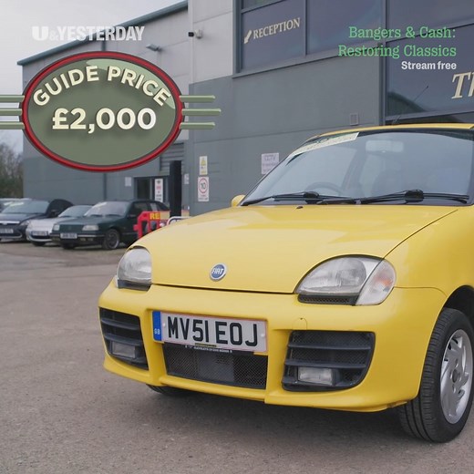 In this week's #BangersAndCash: Restoring Classics the team have a sunshine yellow 2001 Fiat Seicento Sporting. Unfortunately, not all of the yellows are the same but maybe an ebay search could help? Watch Thursdays at 8pm on U&Yesterday and stream free StreamOnU | U&Yesterday