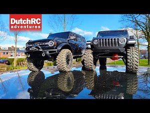 Axial SCX10 III Gladiator vs Traxxas TRX-4 2022 Ford Bronco