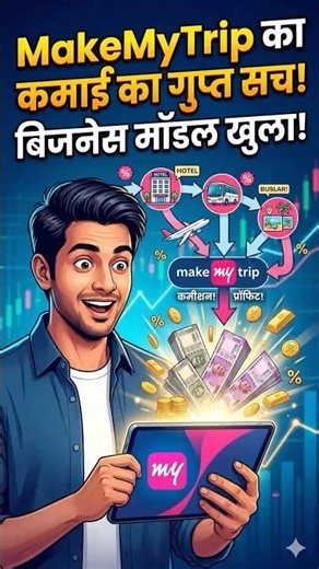 MakeMyTrip paisa kaise banata hai #shorts