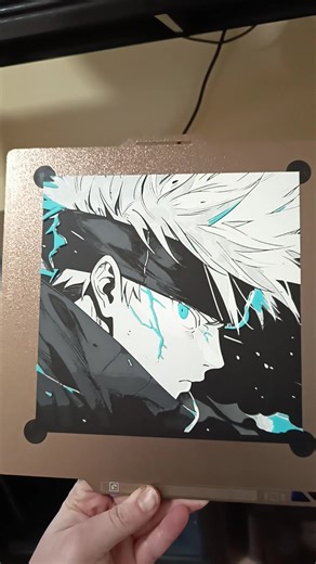 #anime #jujutsukaisen #makerworld #hueforge #3dprinting