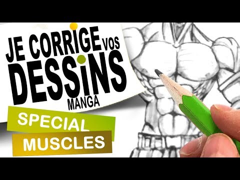 JE CORRIGE les MUSCLES bd & manga 😱😄 (Go!)