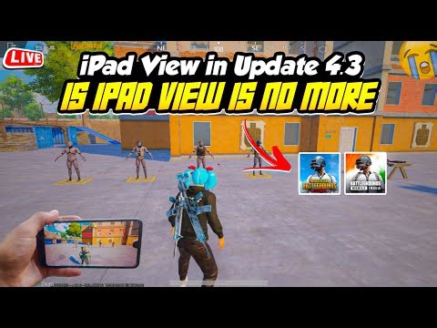 iPad View In New Update 4.3✅ Is iPad View is No More❓Pubg Mobile - Bgmi