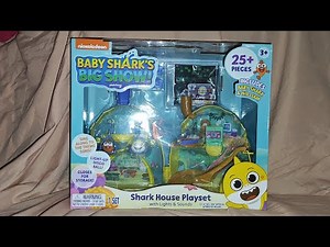 Baby Shark's Big Show Shark House Unboxing ASMR | Baby Shark's Big Show Toys