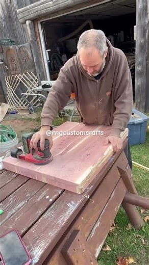 Handcrafted Red Cedar Stovetop Cover | Canadian Woodworking #canadianwoodworking