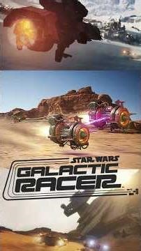 The Speed of the Force.... Star Wars: Galactic Racer Gameplay Trailer #shorts #games #Trailer