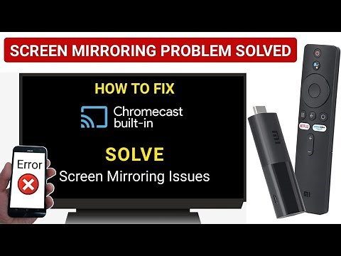 How to fix chromecast problem solve in | mi tv box | mi tv android tv | screen cast problem