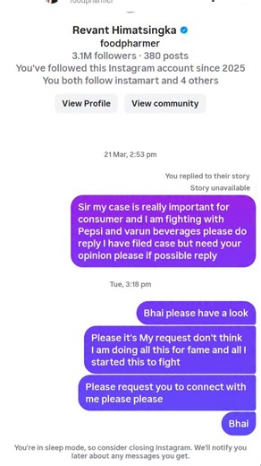 shubham pandey on Instagram: "You have to fight your own case because everyone have their own work but I like you guys keep tagging @foodpharmer it's really impressive but I believe he will be available when I really needed but till let's fight own thanks all"