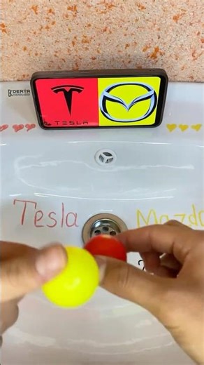 Mazda vs Tesla🤩Best car? #cars #tesla #mazda